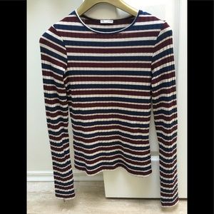 Zara striped sweater S